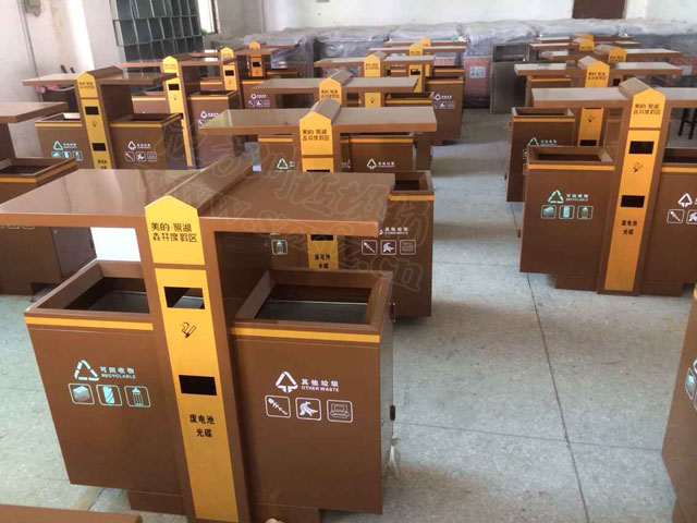 烤漆垃圾桶生產(chǎn)工藝？與噴漆垃圾桶區(qū)別