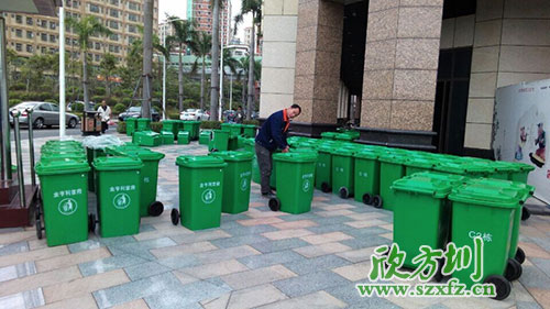 欣方圳塑料環(huán)保垃圾桶，天津市場(chǎng)銷量倍增
