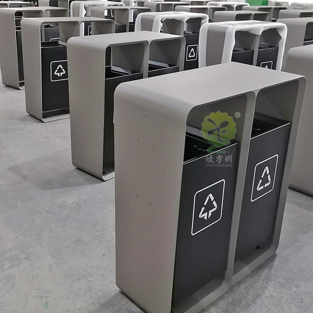 提升公共空間品質，深圳金屬垃圾桶助你一臂之力