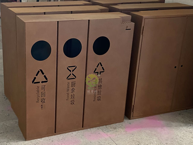 酒店鋼制分類(lèi)垃圾桶-室內(nèi)分類(lèi)垃圾桶廠家