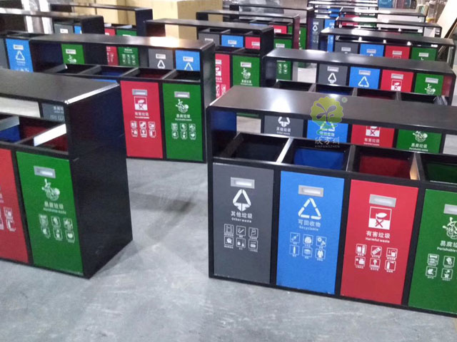 提升公共空間品質，深圳金屬垃圾桶助你一臂之力